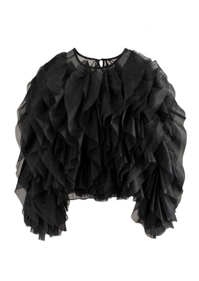 Ruffles Chiffon Blouse