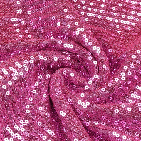 Pink Sequin Long Dress