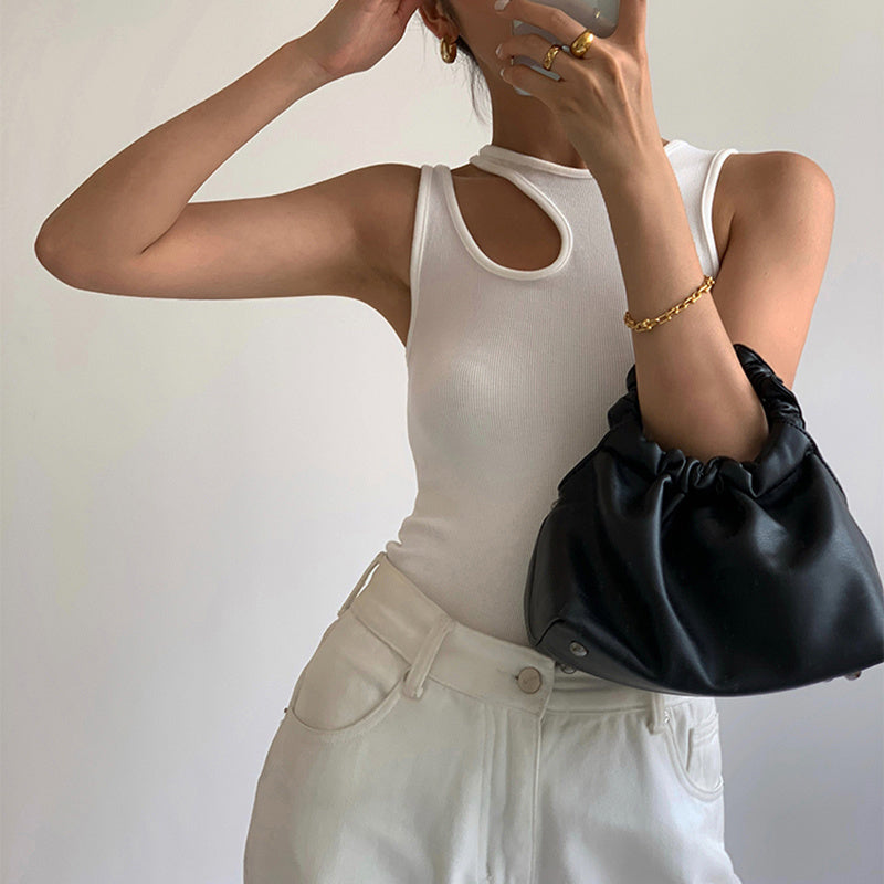 Asymmetrical Rib Top
