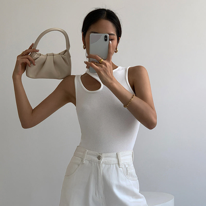 Asymmetrical Rib Top