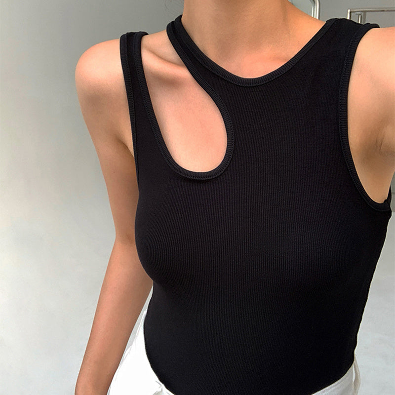 Asymmetrical Rib Top