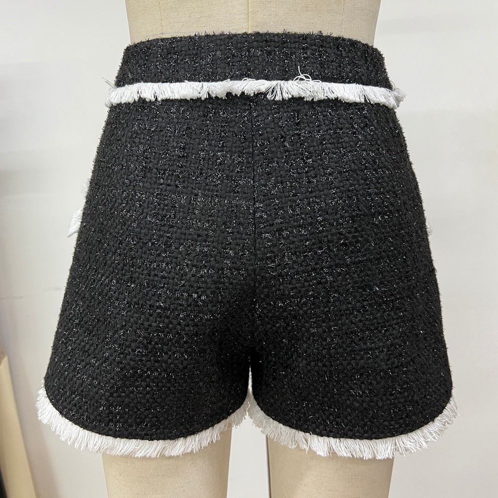 Tweed Shorts