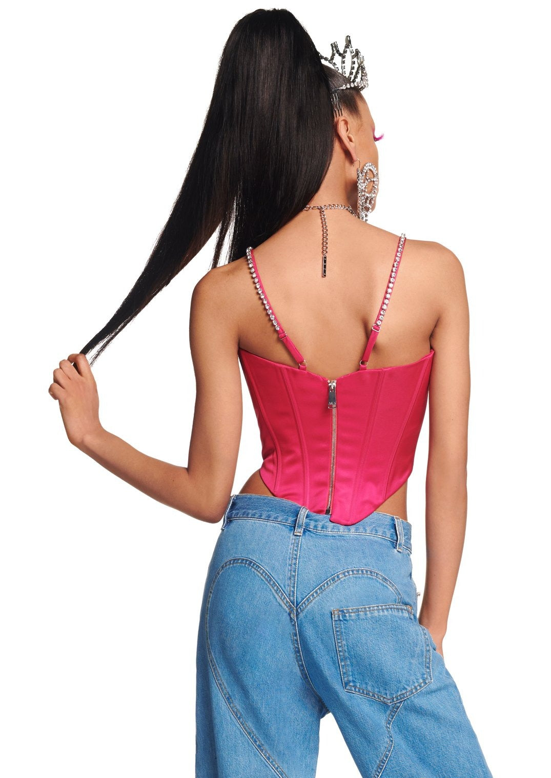 Pink Diamond & Hearts Top