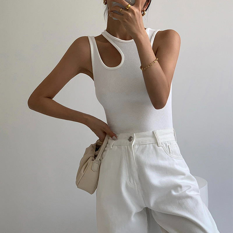 Asymmetrical Rib Top