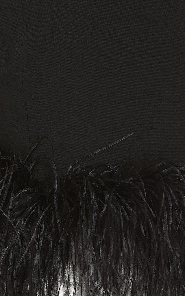 Top with feathers