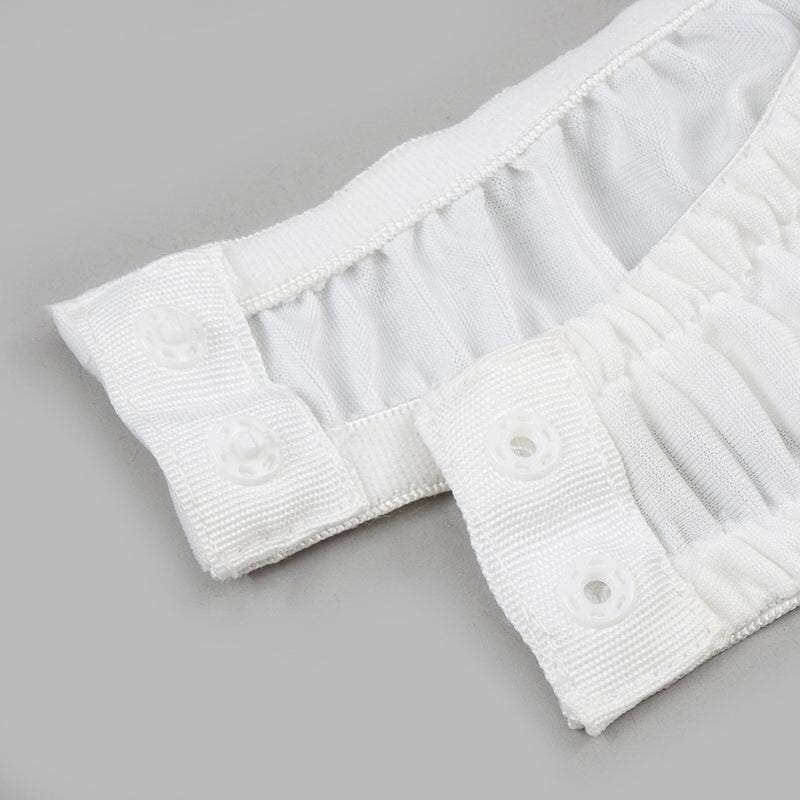 Transparent White Bodysuit