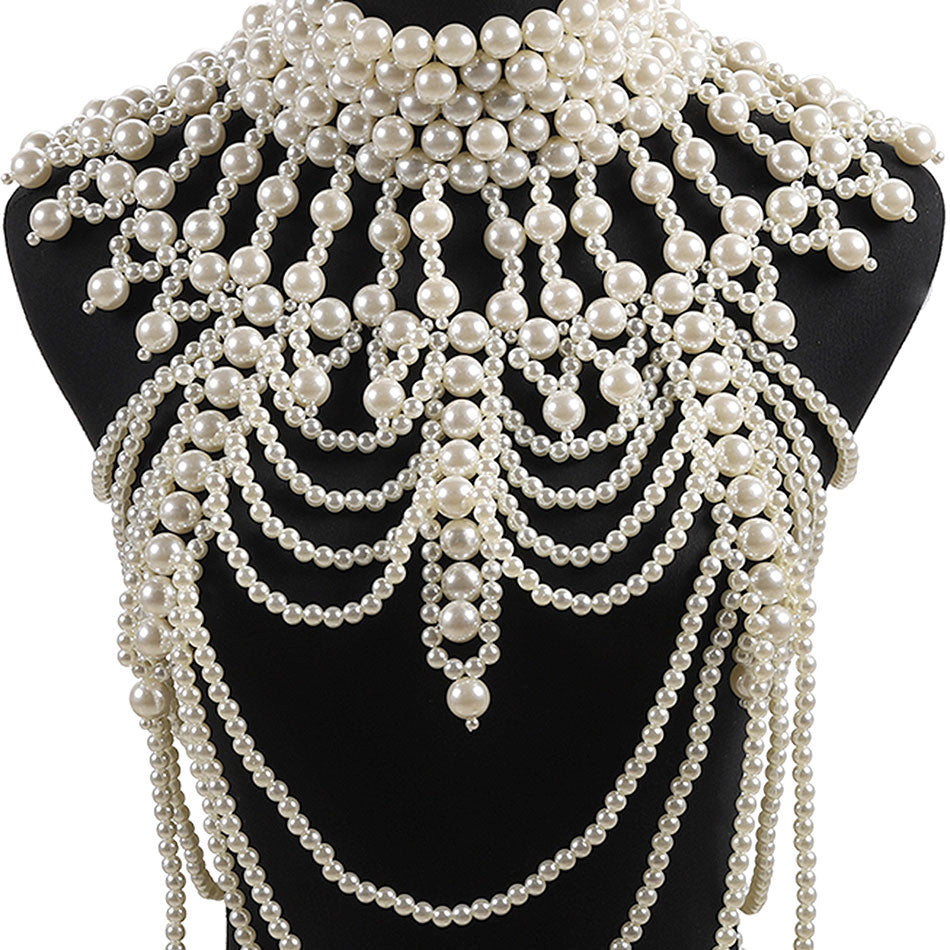 Pearl Body Chains Necklace