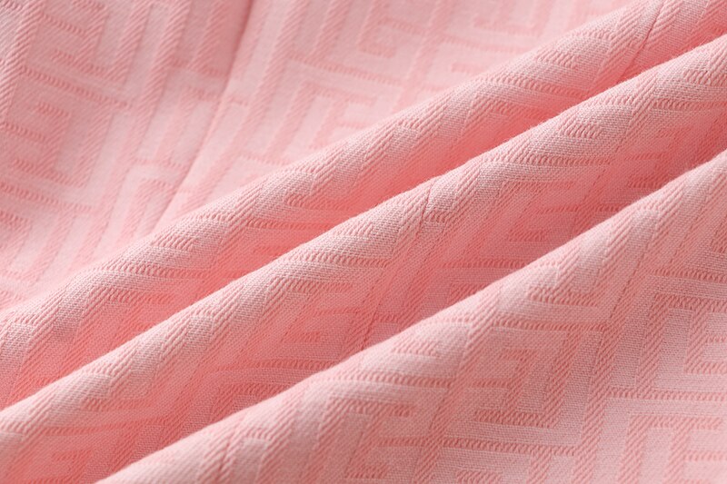 Pink Texture Blazer