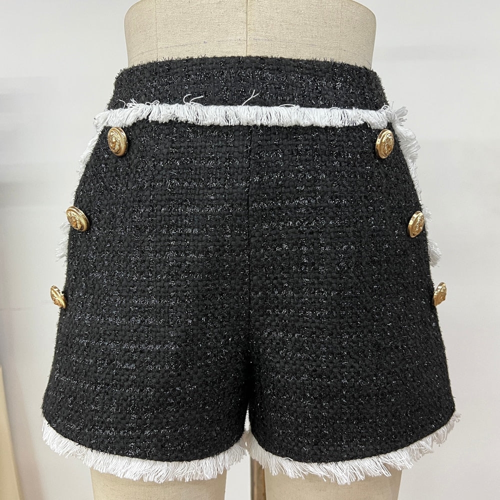 Tweed Shorts