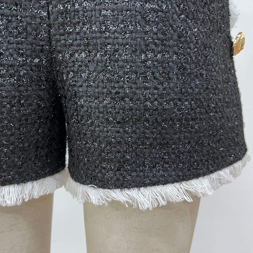 Tweed Shorts