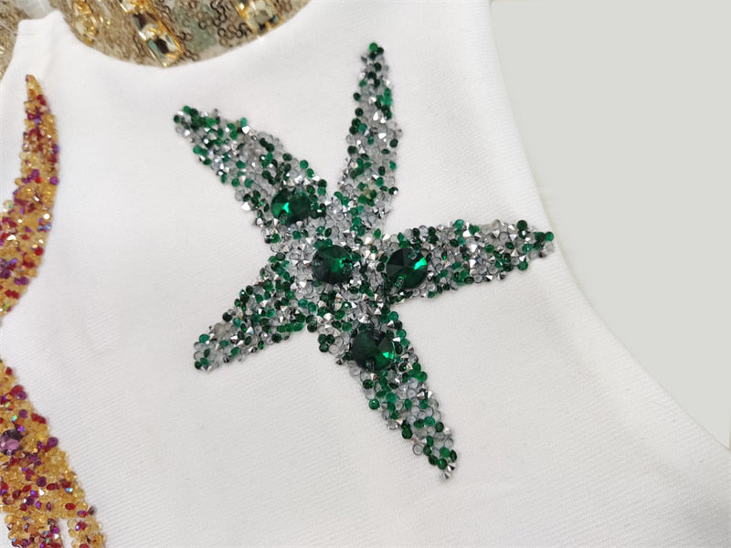 Mini Dress with Starfishes