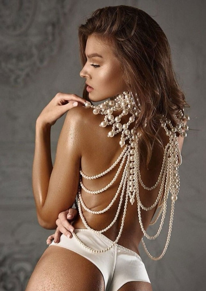 Pearl Body Chains Necklace